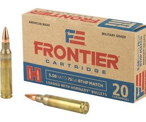 FRONTIER 556NATO 75GR BTHP MTCH 20/5