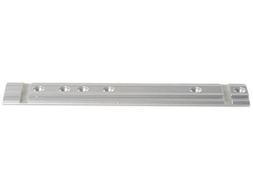 Weaver 1-Piece .22 Tip-Off Adapter Scope Base for Ruger -Silver - #TO-9S Fits Detachable Top Mount Scope Rings or Tip-Off Scope Rings