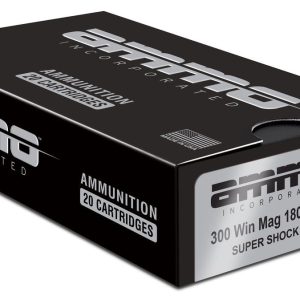 Ammo Inc Signature Hunt .300 Win Mag Rifle Ammo - 180 Grain | Super Shock Tip | 20rd Box
