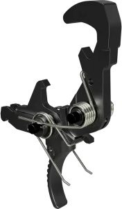 Hiperfire EDT Heavy Gunner Trigger | Curved | 1-Stage | Black