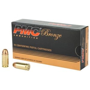 PMC Bronze .45 ACP Handgun Ammo - 230 Grain | FMJ | 50rd Box