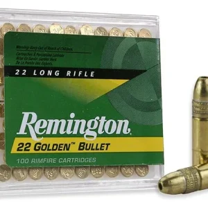 REMINGTON 22 GOLDEN BULLET, 22 LR, HV 36GR HP 100 RD/BX 50 BX/CS