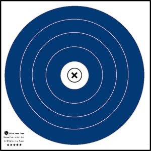 Maple Leaf NFAA Indoor Target 40cm Target 25 pk.